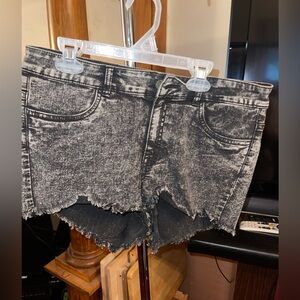 Women’s Black Jean Shorts